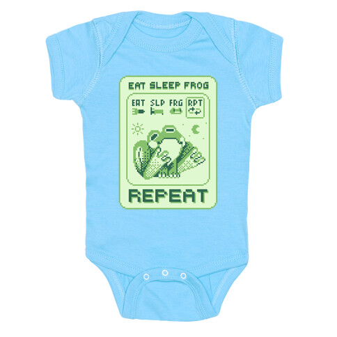 EAT, SLEEP, FROG, REPEAT Baby One-Piece