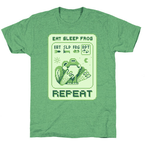 EAT, SLEEP, FROG, REPEAT T-Shirt