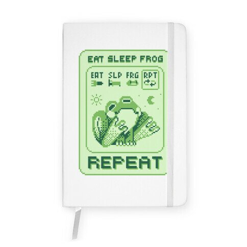 EAT, SLEEP, FROG, REPEAT Notebook