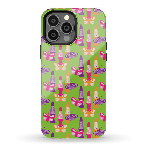 Groovy Moth Pattern Phone Case