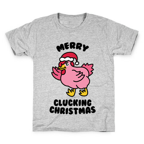 Merry Clucking Christmas Kids T-Shirt