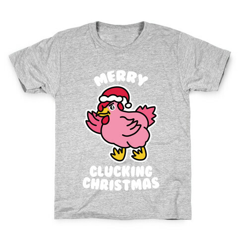 Merry Clucking Christmas Kids T-Shirt