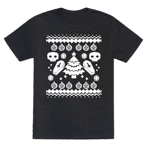 Goth Xmas Ugly Sweater T-Shirt