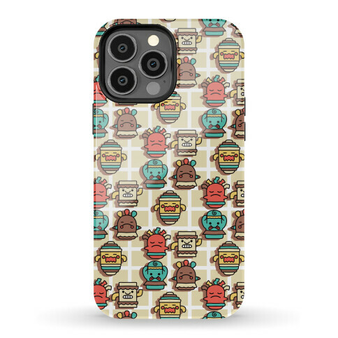 Cute Nature Robot Pattern Phone Case