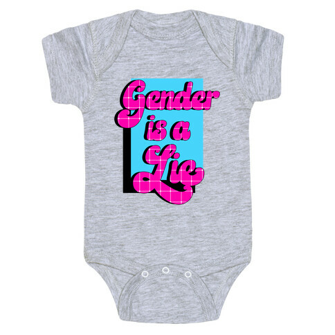 Gender is a Lie Baby One-Piece