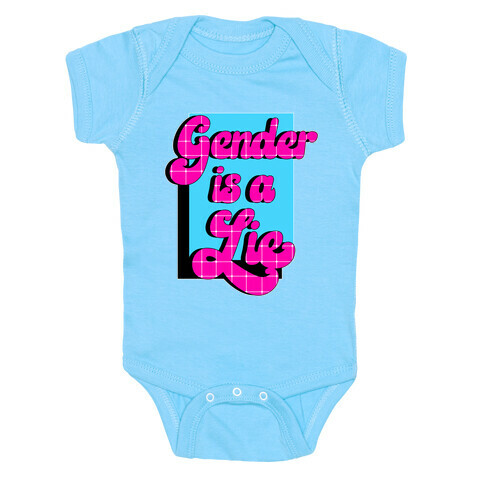 Gender is a Lie Baby One-Piece