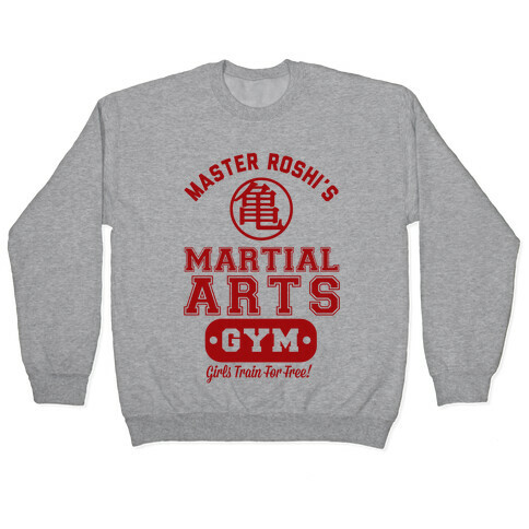 Master Roshi's Martial Arts Gym Pullover