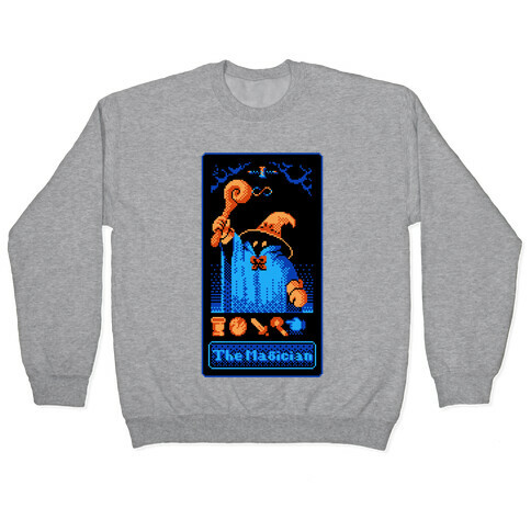 The Black Mage Magician Tarot Pullover