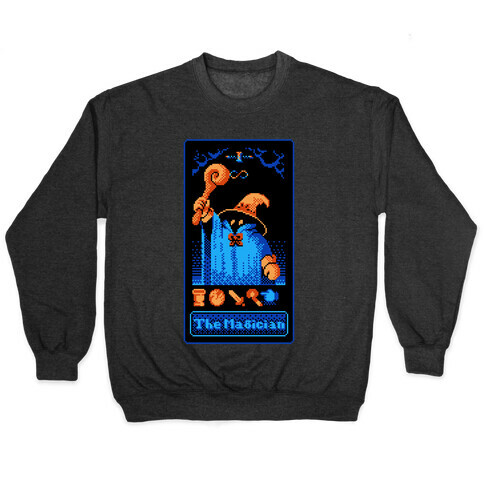 The Black Mage Magician Tarot Pullover