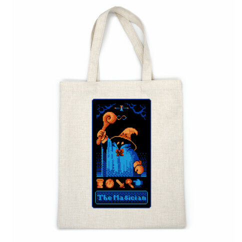 The Black Mage Magician Tarot Casual Tote