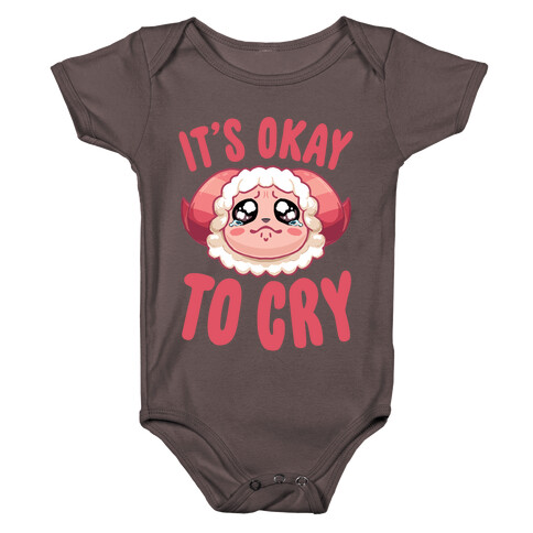 It's Okay To Cry Baby One-Piece