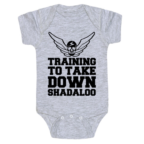 Training To Take Down Shadaloo Baby One-Piece