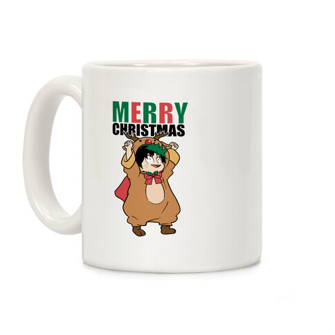 Deku Reindeer Christmas Parody Coffee Mug