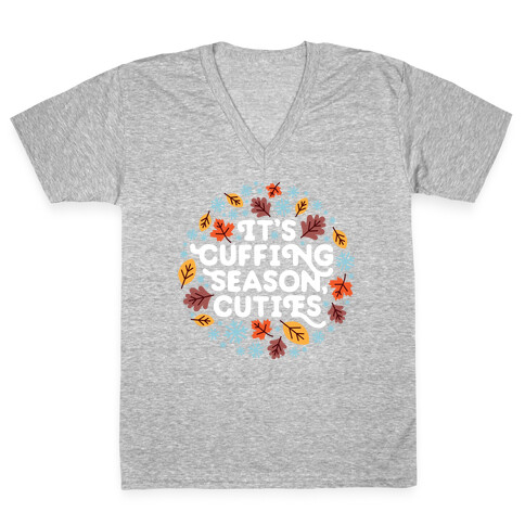 It's Cuffing Season, Cuties V-Neck Tee Shirt