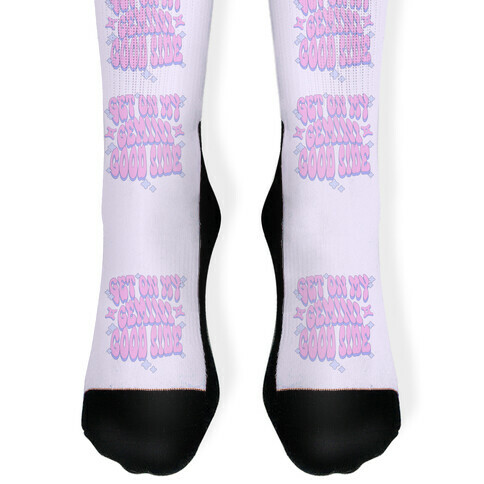 Get On My Gemini Good Side Sock