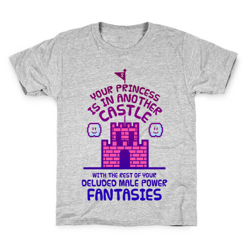 Your Princess Is In Another Castle Kids T-Shirt