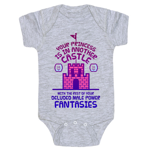 Your Princess Is In Another Castle Baby One-Piece