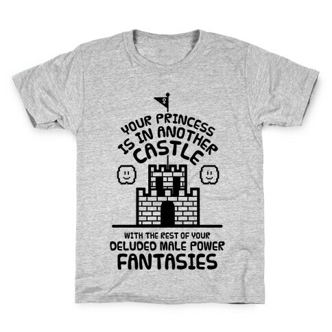Your Princess Is In Another Castle Kids T-Shirt