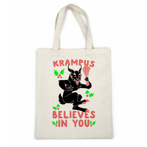 Krampus Believes in You Casual Tote