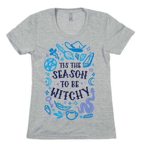Tis The Season To Be Witchy Womens T-Shirt