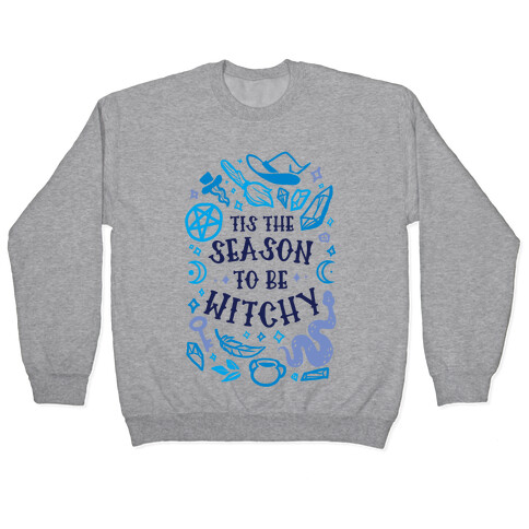 Tis The Season To Be Witchy Pullover