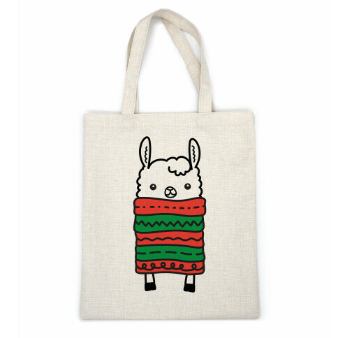 Long Llama Scarf Casual Tote