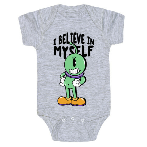 I Believe in Myself UFO Baby One-Piece