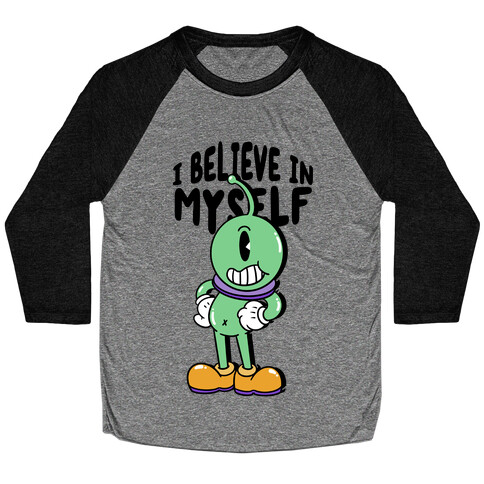 I Believe in Myself UFO Baseball Tee