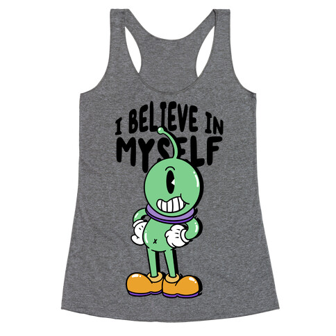 I Believe in Myself UFO Racerback Tank Top