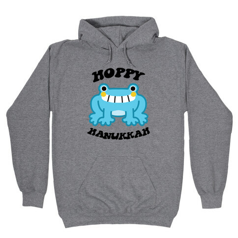 Hoppy Hanukkah Hooded Sweatshirt