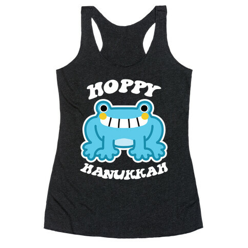 Hoppy Hanukkah Racerback Tank Top