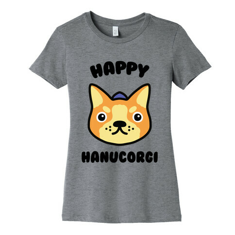 Happy Hanucorgi Womens T-Shirt