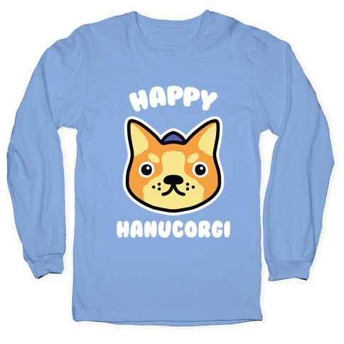 Happy Hanucorgi Long Sleeve T-Shirt