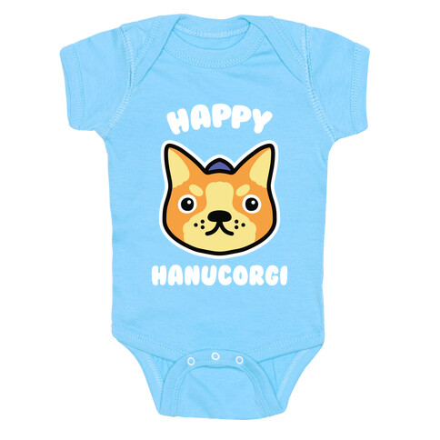 Happy Hanucorgi Baby One-Piece