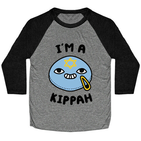 I'm A Kippah Baseball Tee