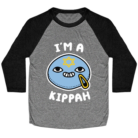 I'm A Kippah Baseball Tee