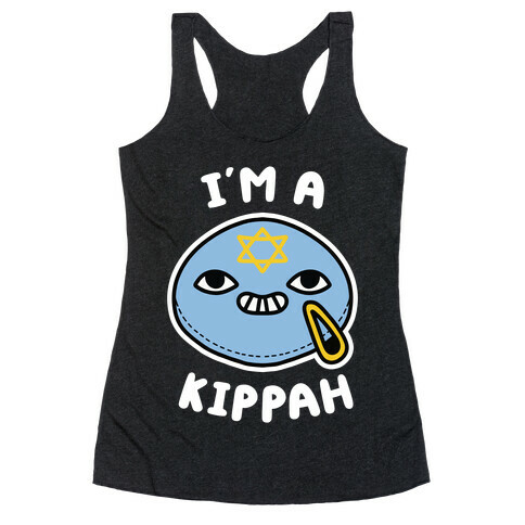 I'm A Kippah Racerback Tank Top