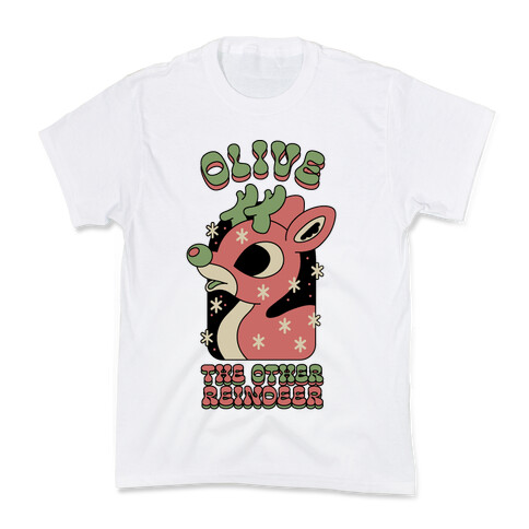 Olive The Other Reindeer Kids T-Shirt