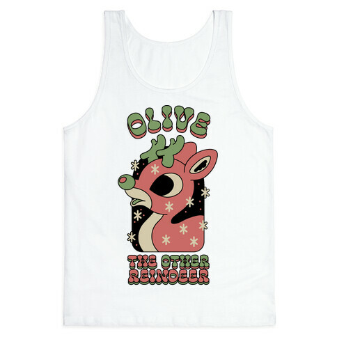 Olive The Other Reindeer Tank Top