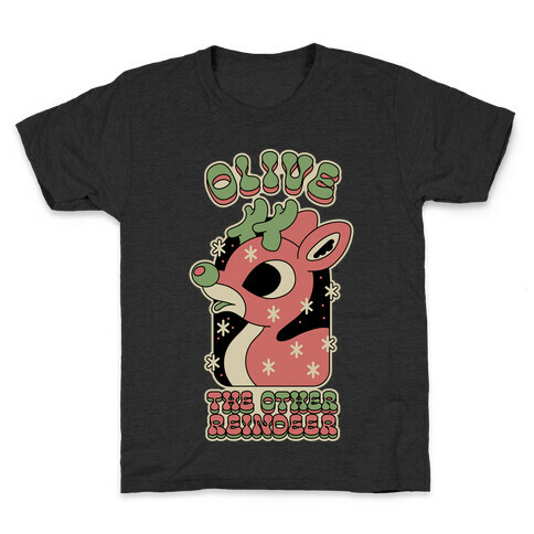 Olive The Other Reindeer Kids T-Shirt