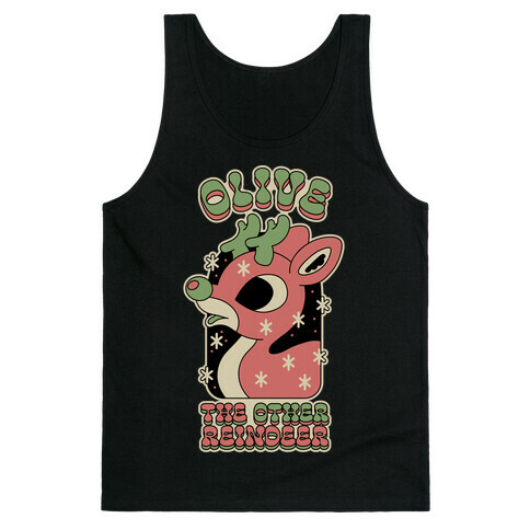 Olive The Other Reindeer Tank Top