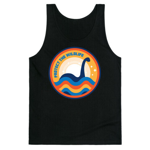 Protect The Wildlife - Nessie, Loch Ness Monster Tank Top