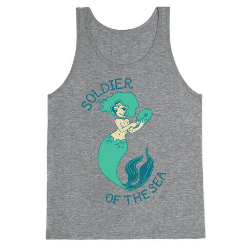 Soldier of the Sea Tank Top