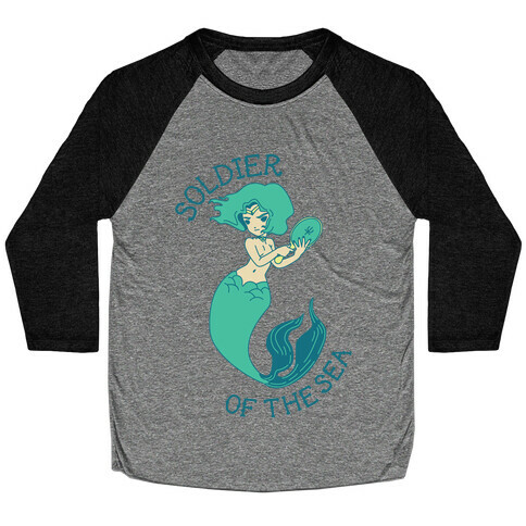 Soldier of the Sea Baseball Tee