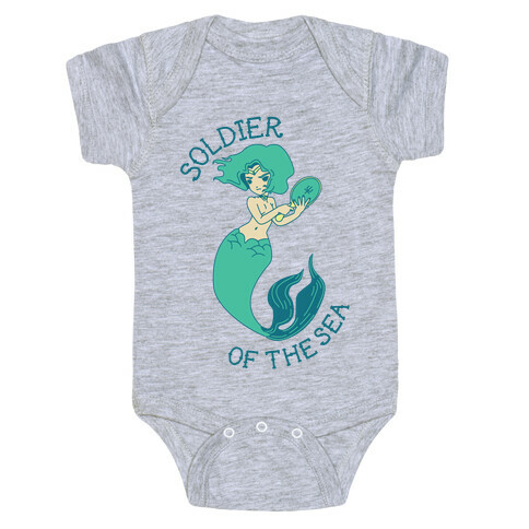 Soldier of the Sea Baby One-Piece