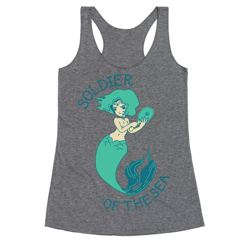 Soldier of the Sea Racerback Tank Top