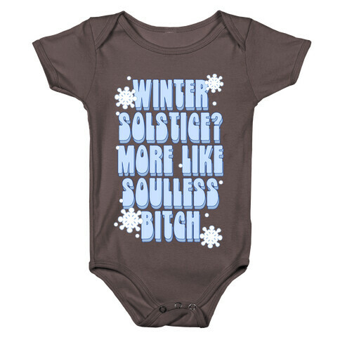 Winter Solstice? More like Soulless Bitch Baby One-Piece