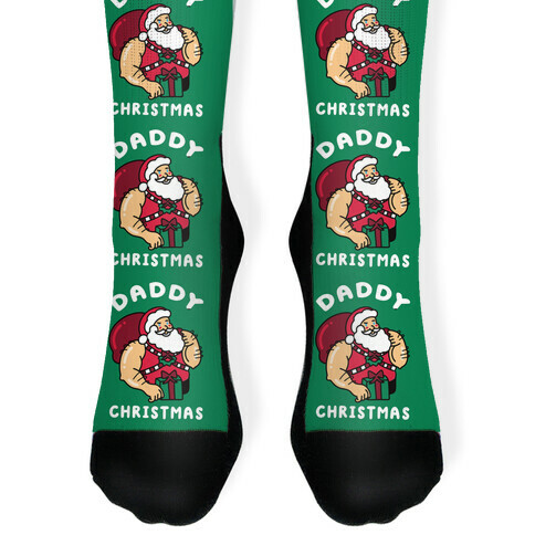 Daddy Christmas Sock