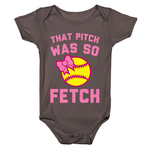 That Pitch Was So Fetch Baby One-Piece