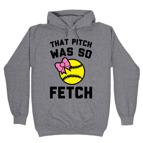 That Pitch Was So Fetch Hooded Sweatshirt